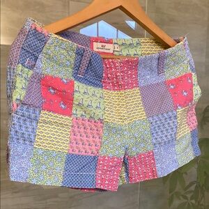 Vineyard Vines Women's Patchwork Shorts - Multicolor